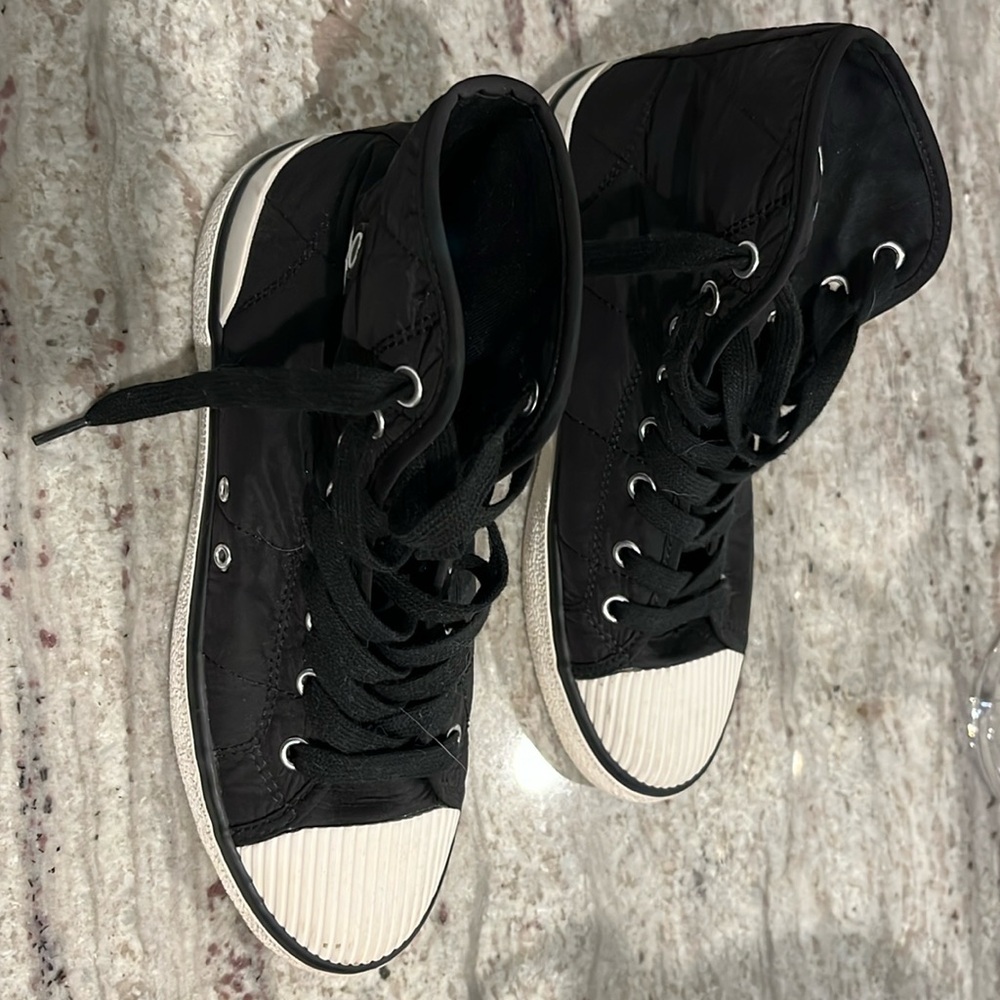 Isabel Marant Benkeen High Top Sneakers Sz 37